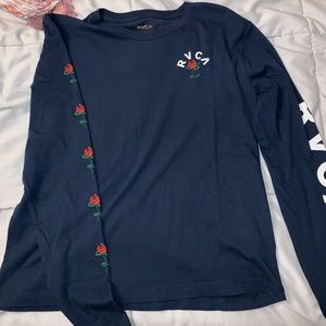 RVCA Noah Blue long sleeve